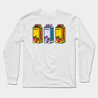 Strawberry Milk #1b Long Sleeve T-Shirt